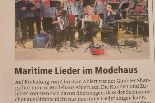 Adventssingen bei Ahlert 2023