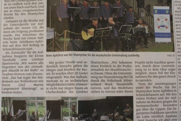 Apfelfest und CD-Vorstellung 2023