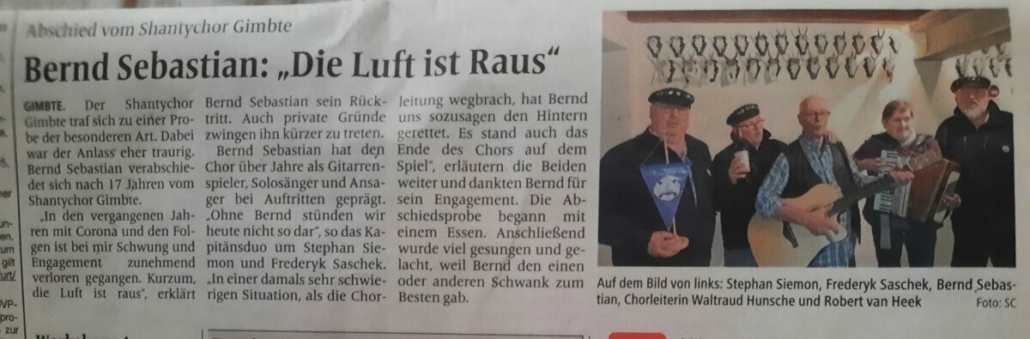 Bernd im Rampenlicht