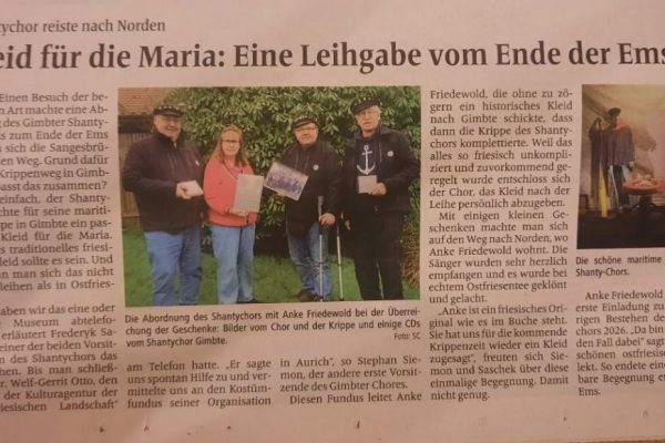 Chorfahrt in den Norden