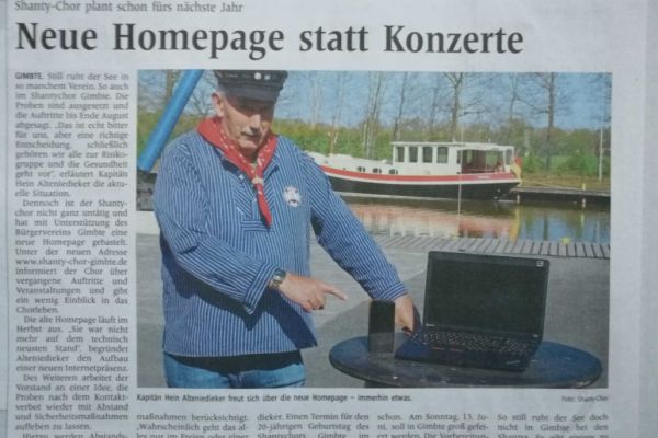 Neue Homepage vorgestellt
